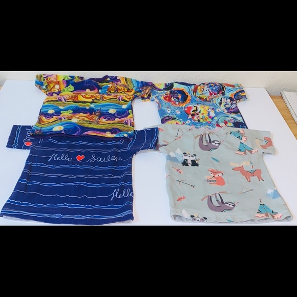 Blue Paws Shirts •SZ 2T - Picture 2 of 2